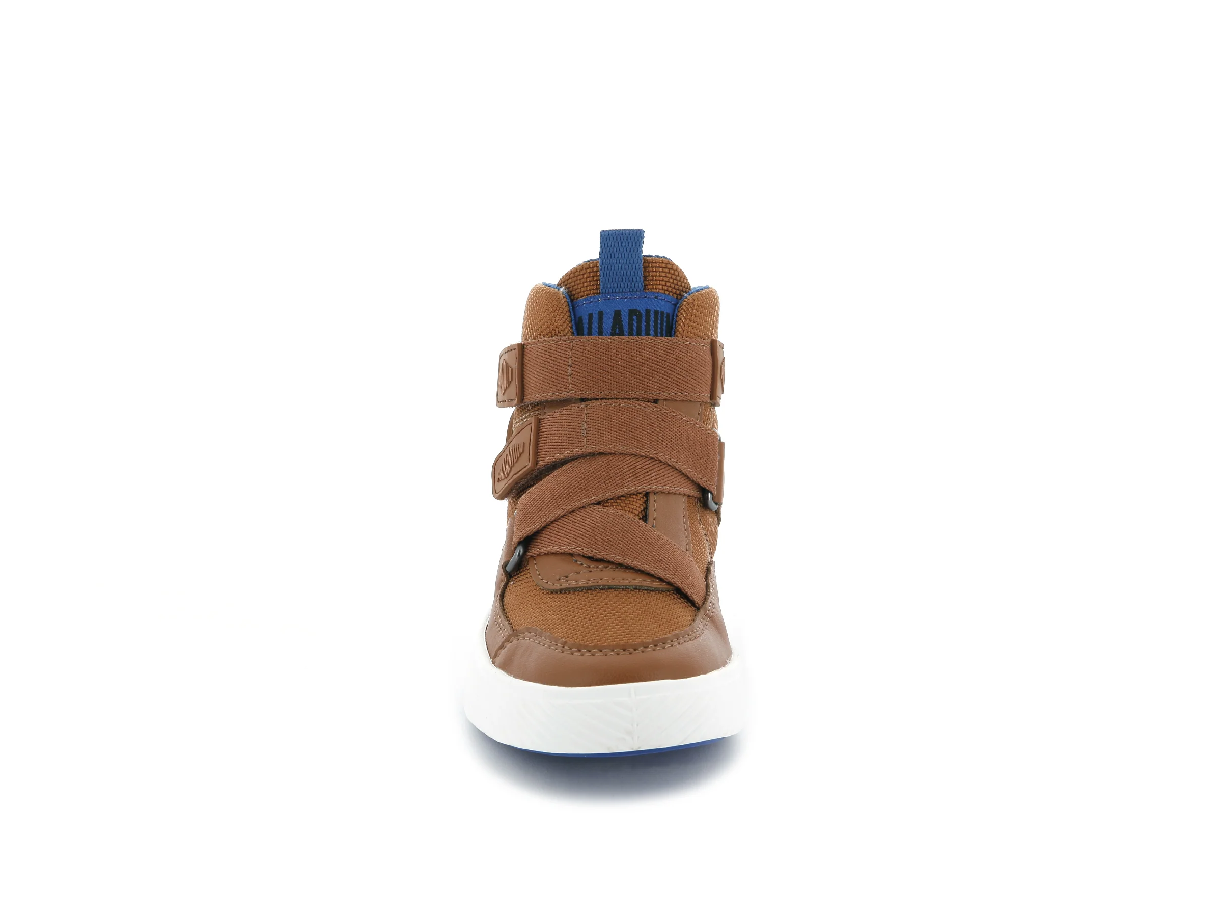56024-296-M | PALLASTREET MID ST | LEATHER BROWN/SNORKEL BLUE/MARSHMALLOW - Image 3