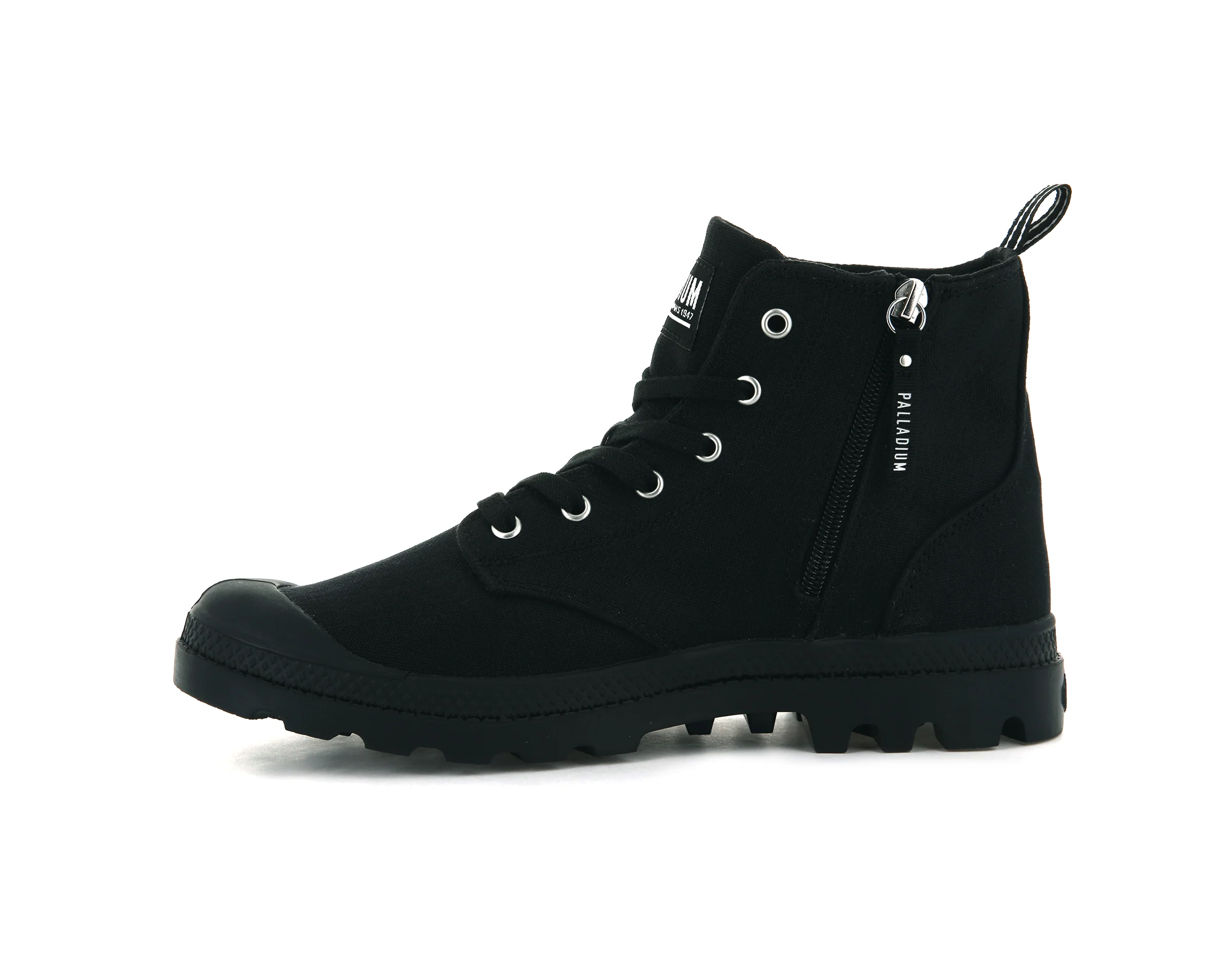 76694-008-M | PAMPA HI ZIP CANVAS | BLACK - Image 4