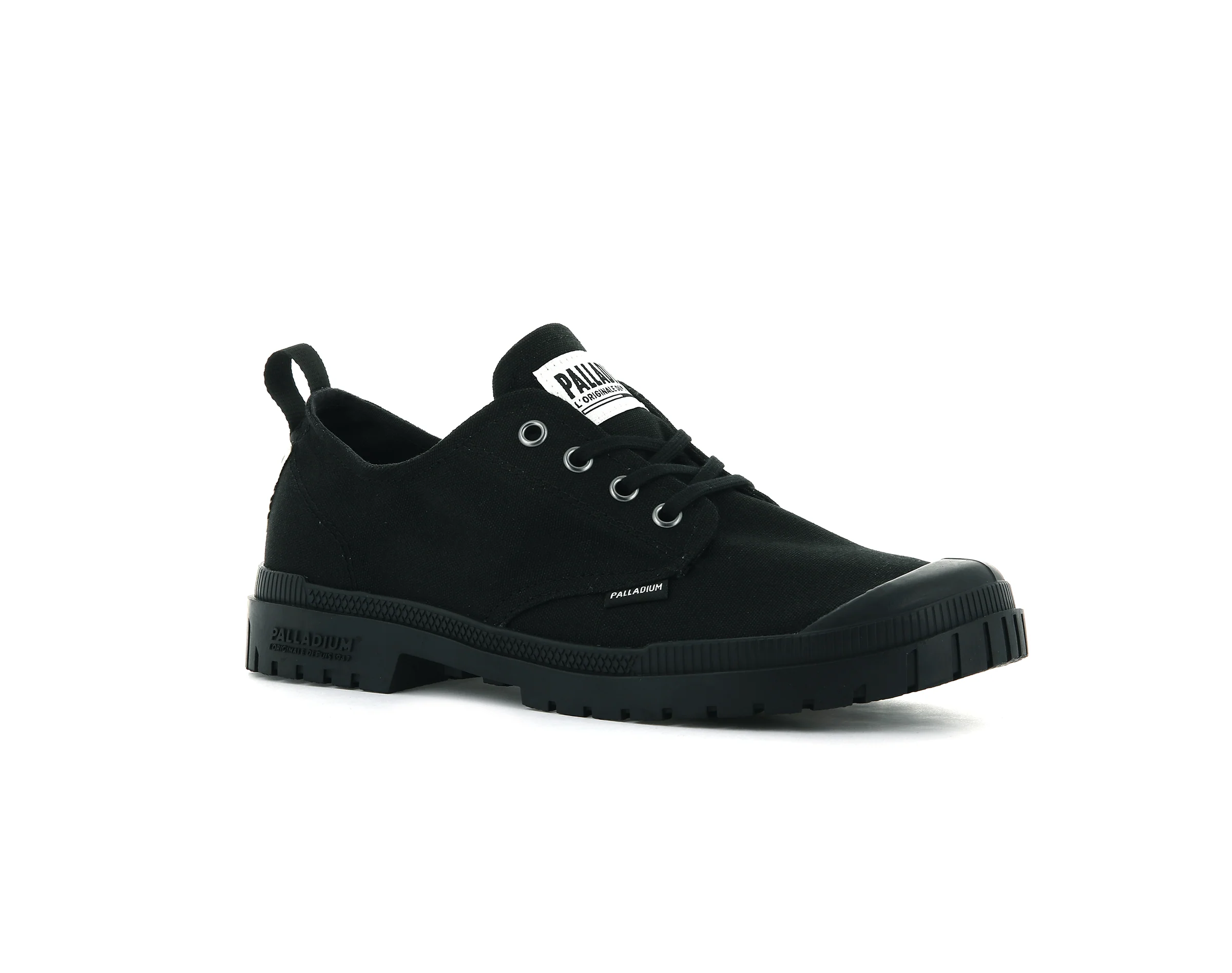 76837-008-M | PAMPA SP20 LOW CANVAS | BLACK/BLACK - Image 2