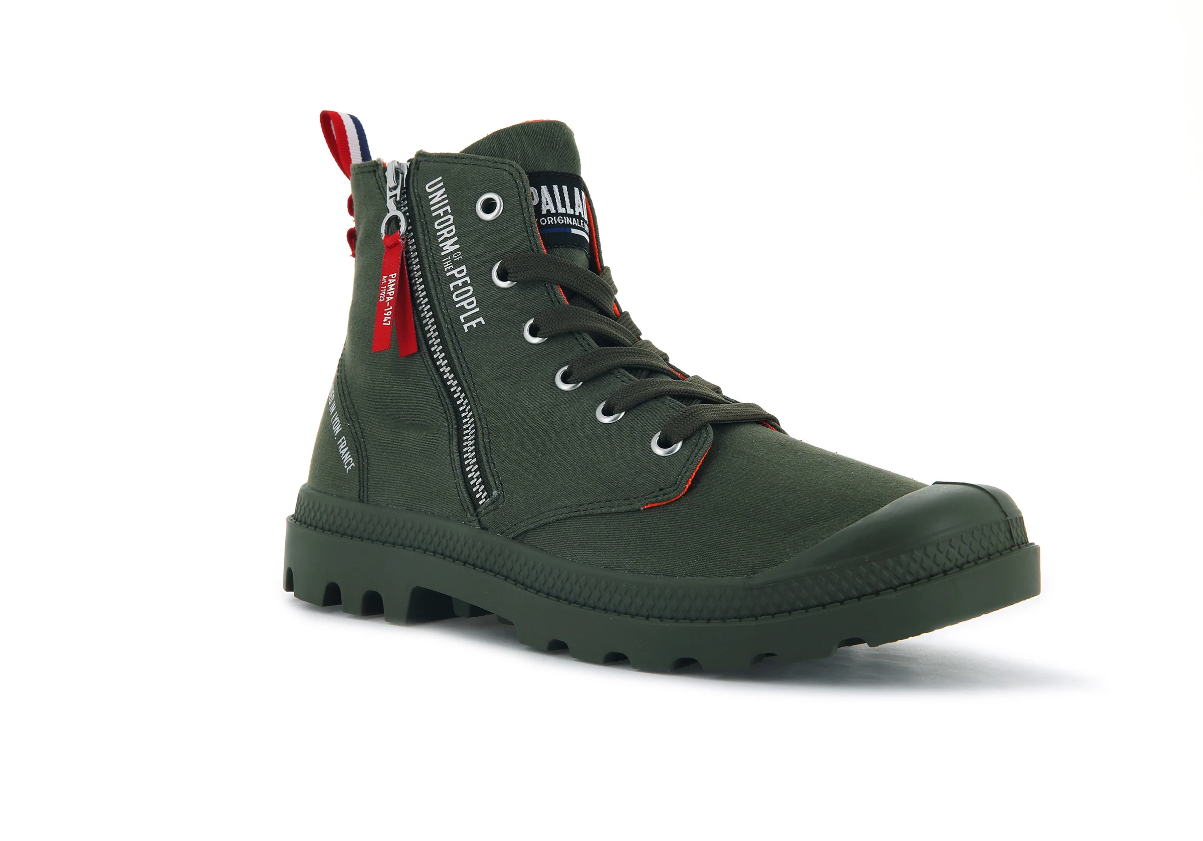 77023-309-M | PAMPA HI OUTZIP UNIFORM OF THE PEOPLE | OLIVE NIGHT - Image 2