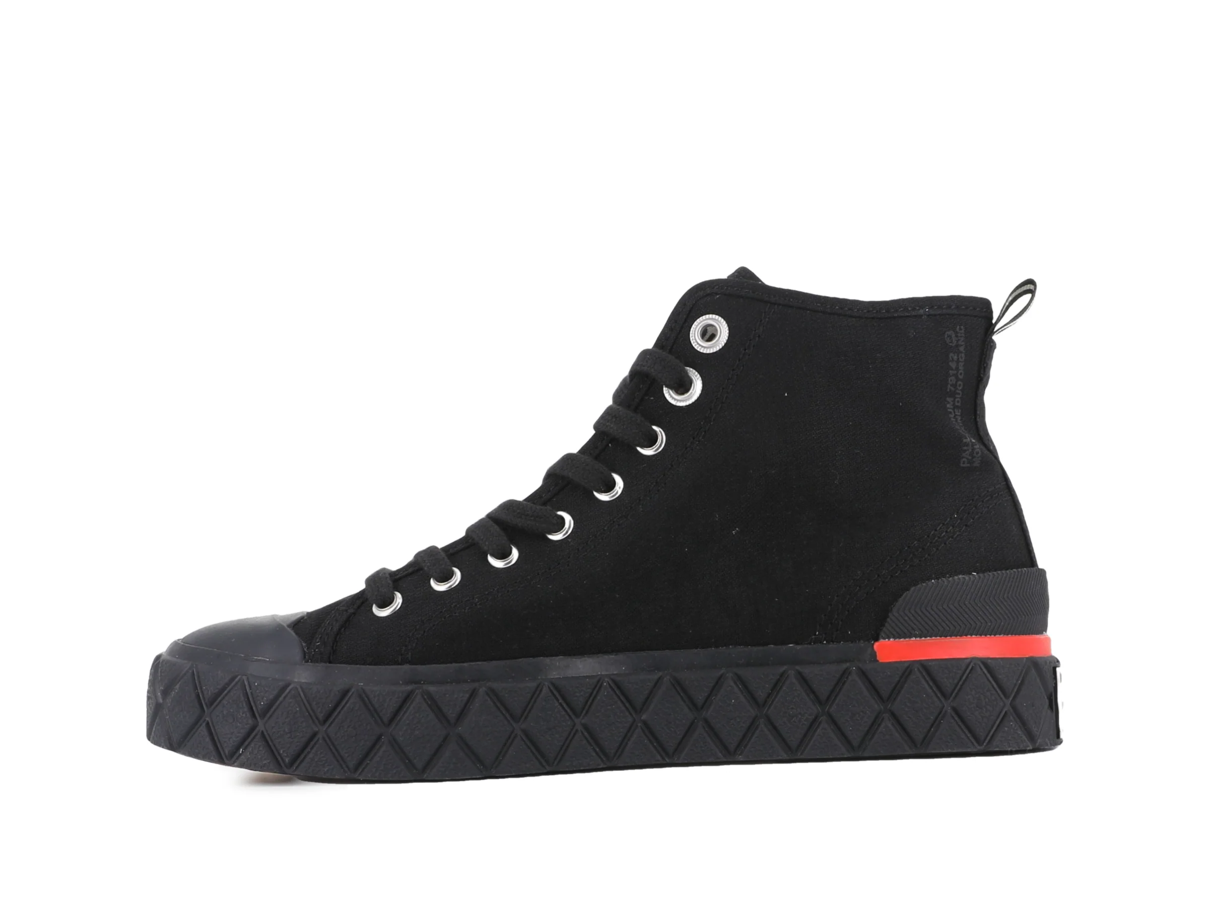 79142-001-M | PALLA ACE CHUKKA ORGANIC | BLACK/BLACK - Image 4