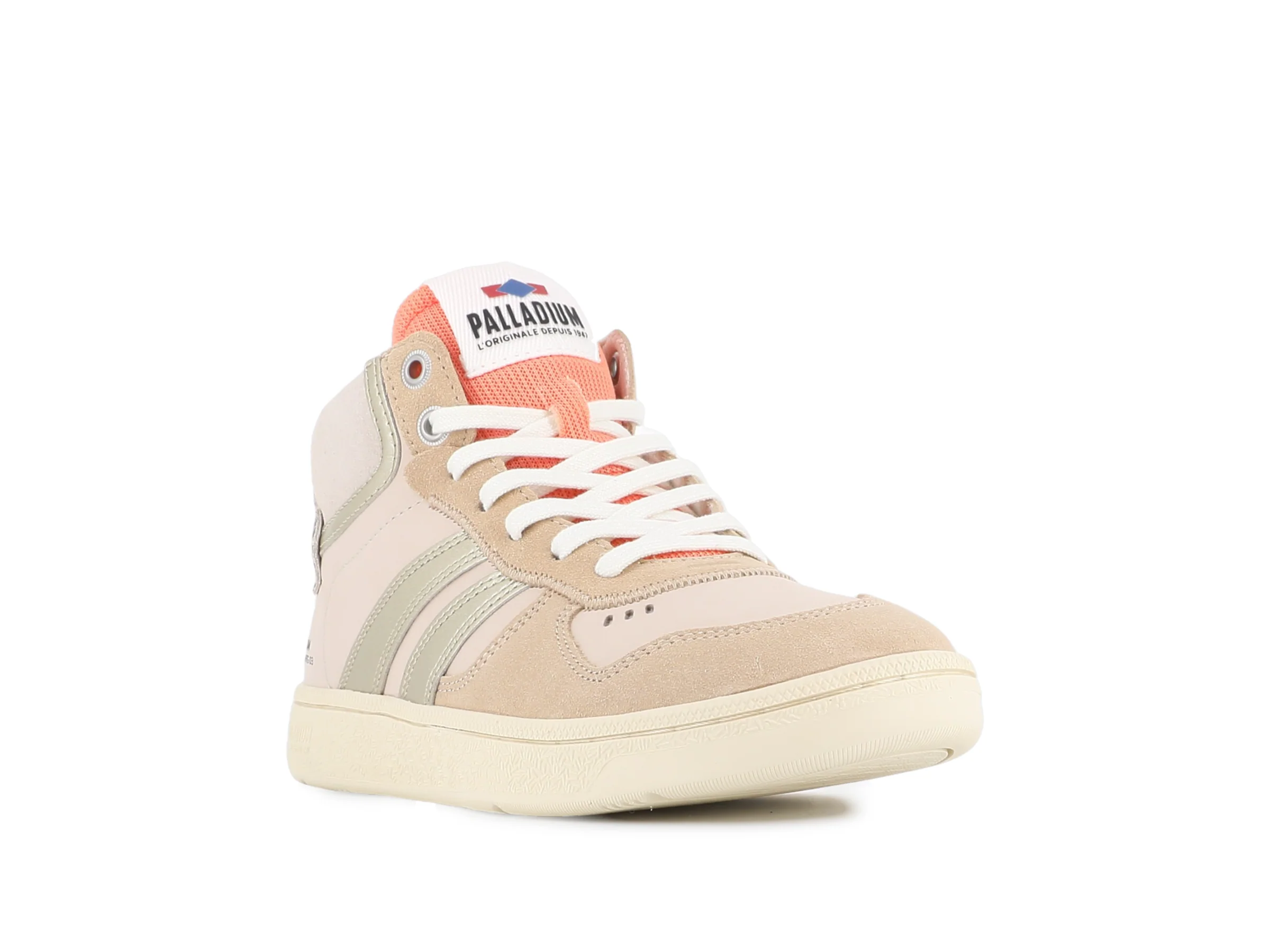 79503-114-M | PALLACUP CHUKKA LTH | ALMOND MILK/GOLD - Image 2