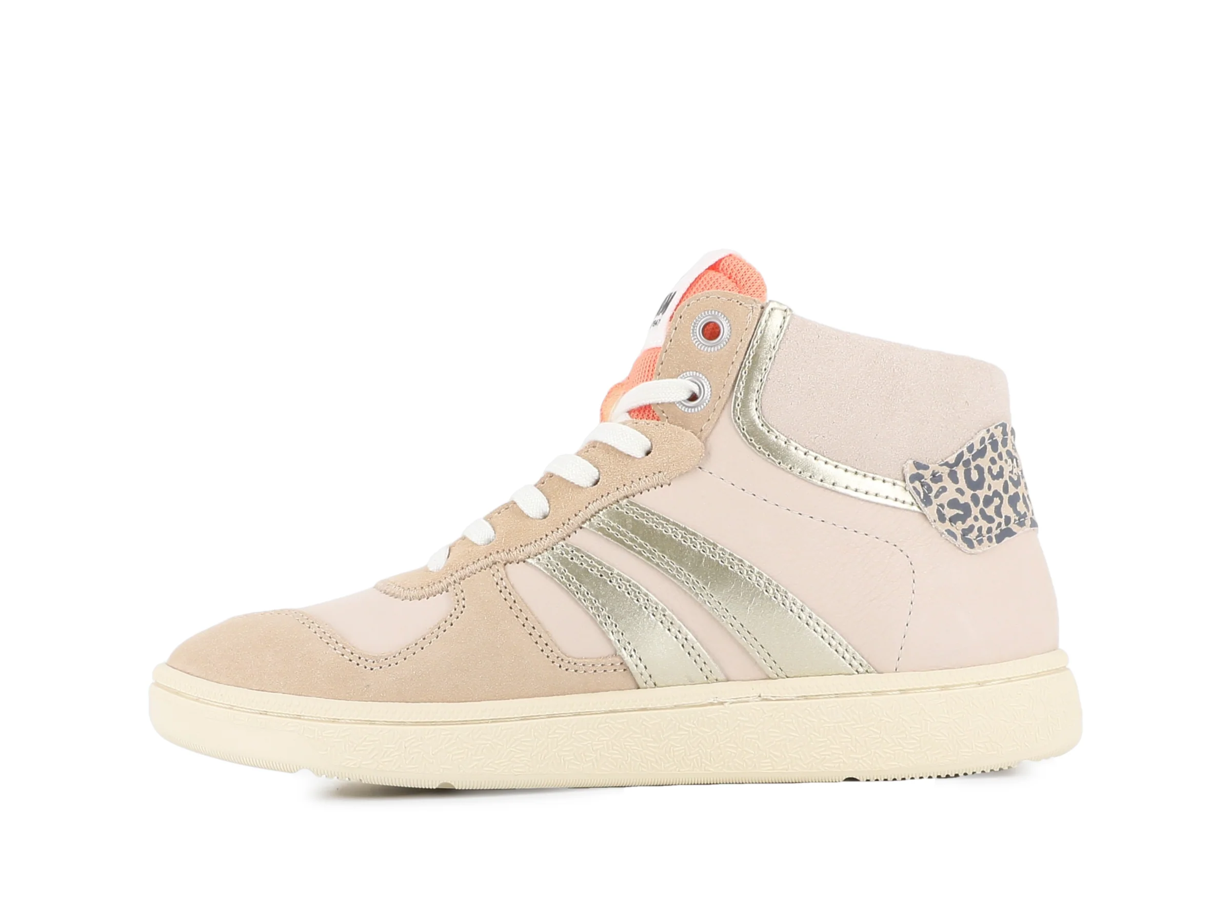 79503-114-M | PALLACUP CHUKKA LTH | ALMOND MILK/GOLD - Image 4