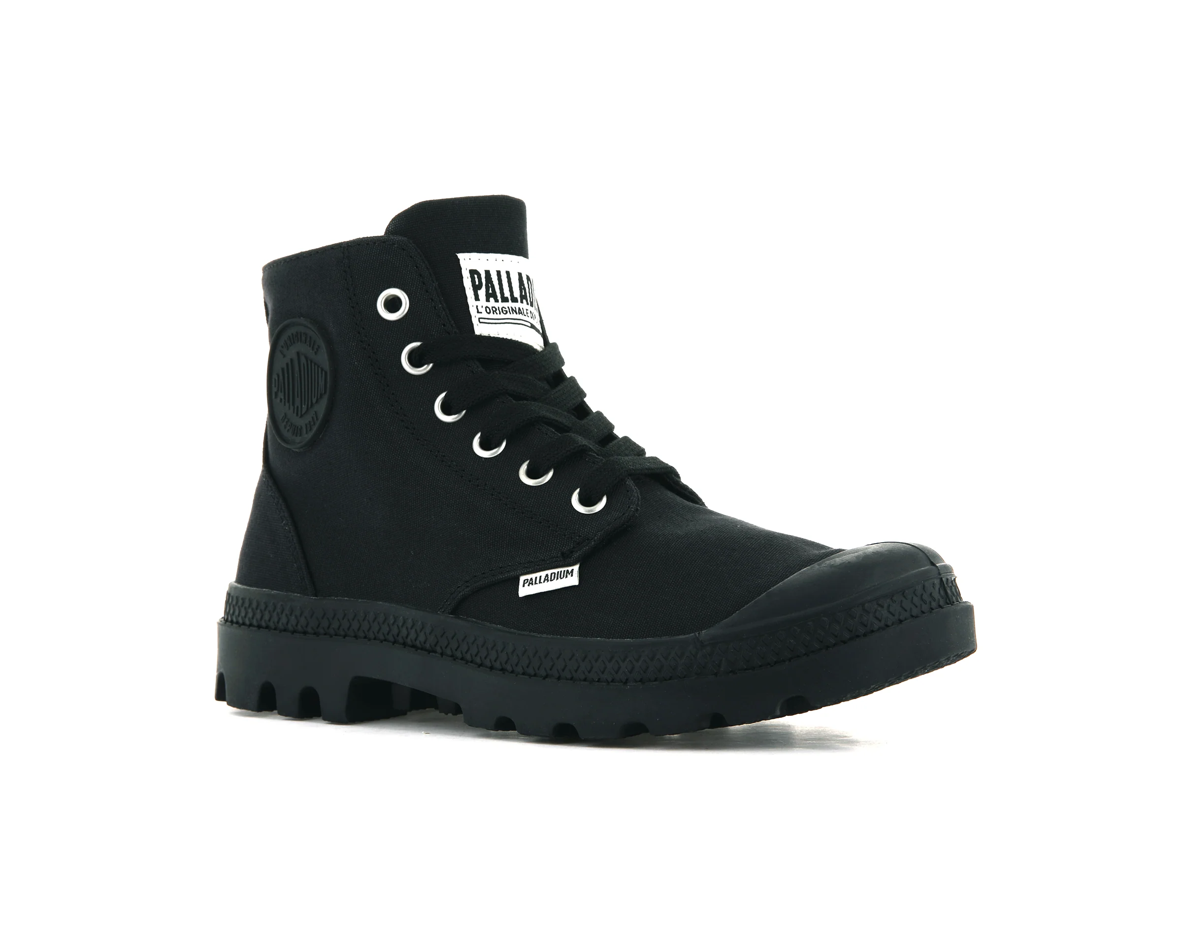 86673-001-M | PAMPA HI CANVAS | BLACK/BLACK - Image 2