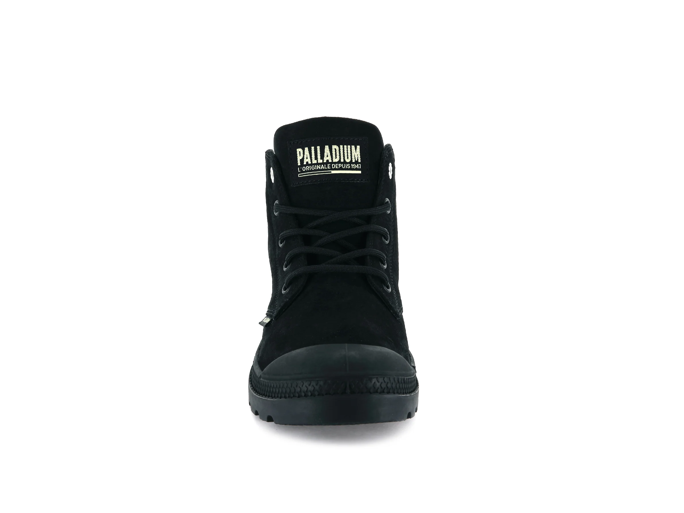 95561-035-M | WOMENS PAMPA LO CUFF LEATHER | BLACK/GREEN SHEEN - Image 3