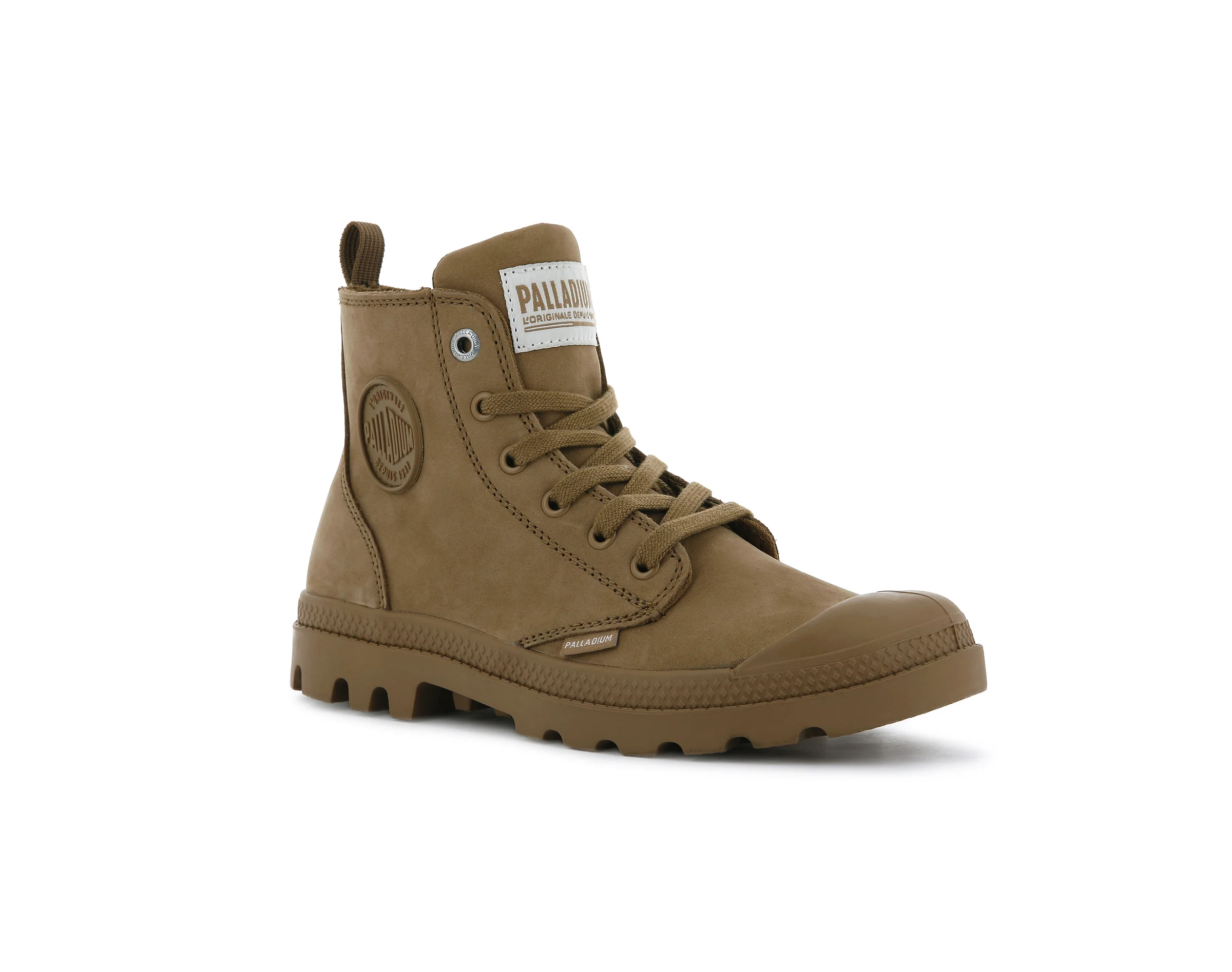 96440-252-M | PAMPA HI ZIP NUBUCK | DEAR BROWN - Image 2