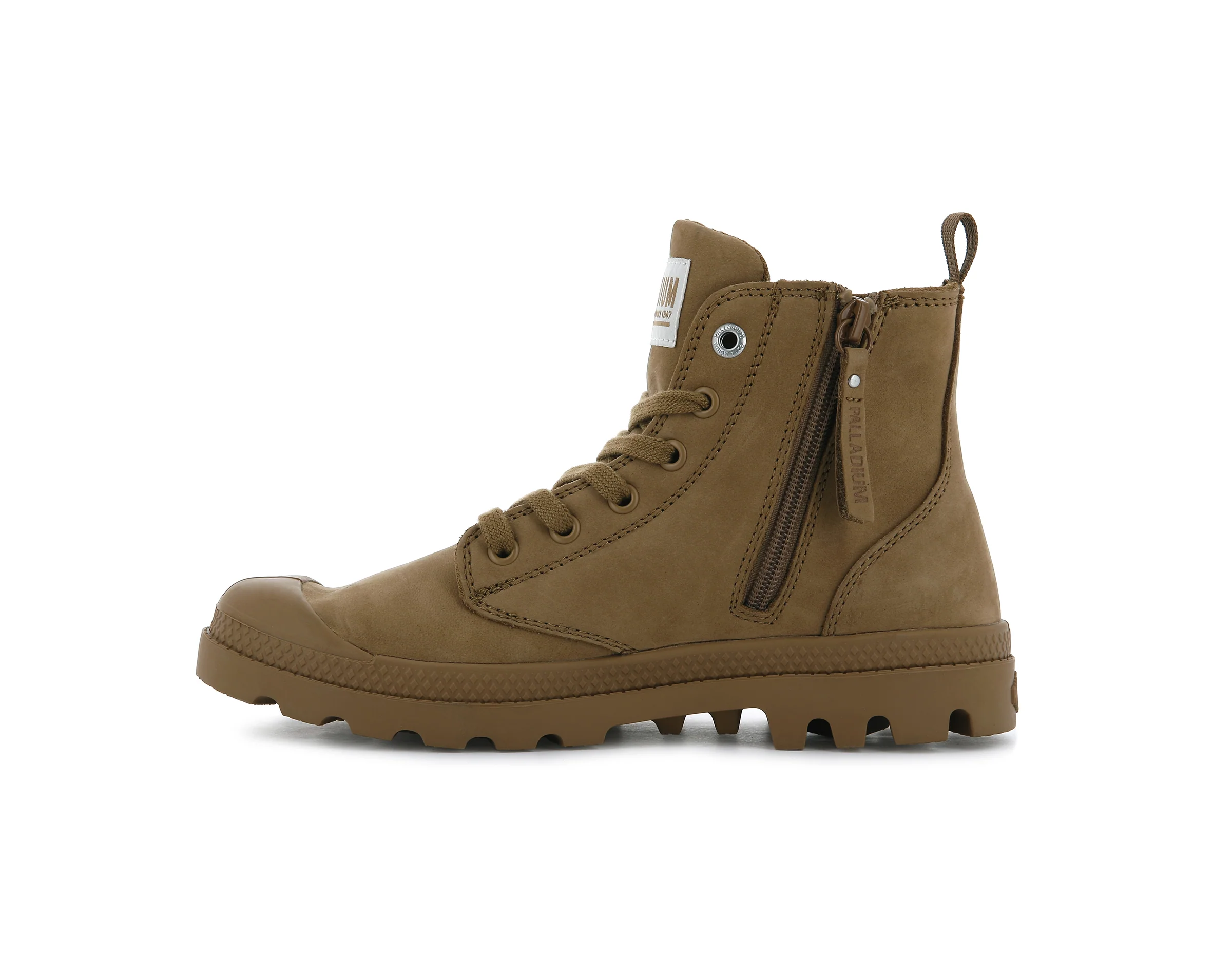 96440-252-M | PAMPA HI ZIP NUBUCK | DEAR BROWN - Image 4