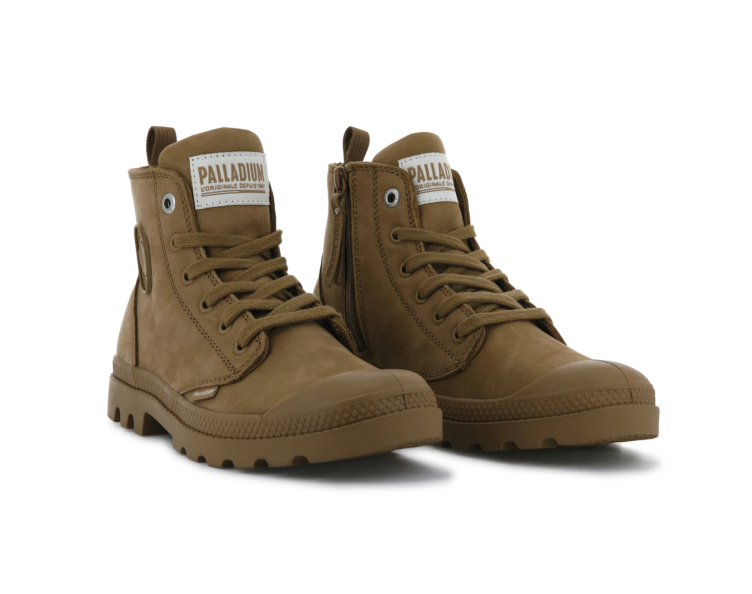96440-252-M | PAMPA HI ZIP NUBUCK | DEAR BROWN - Image 6