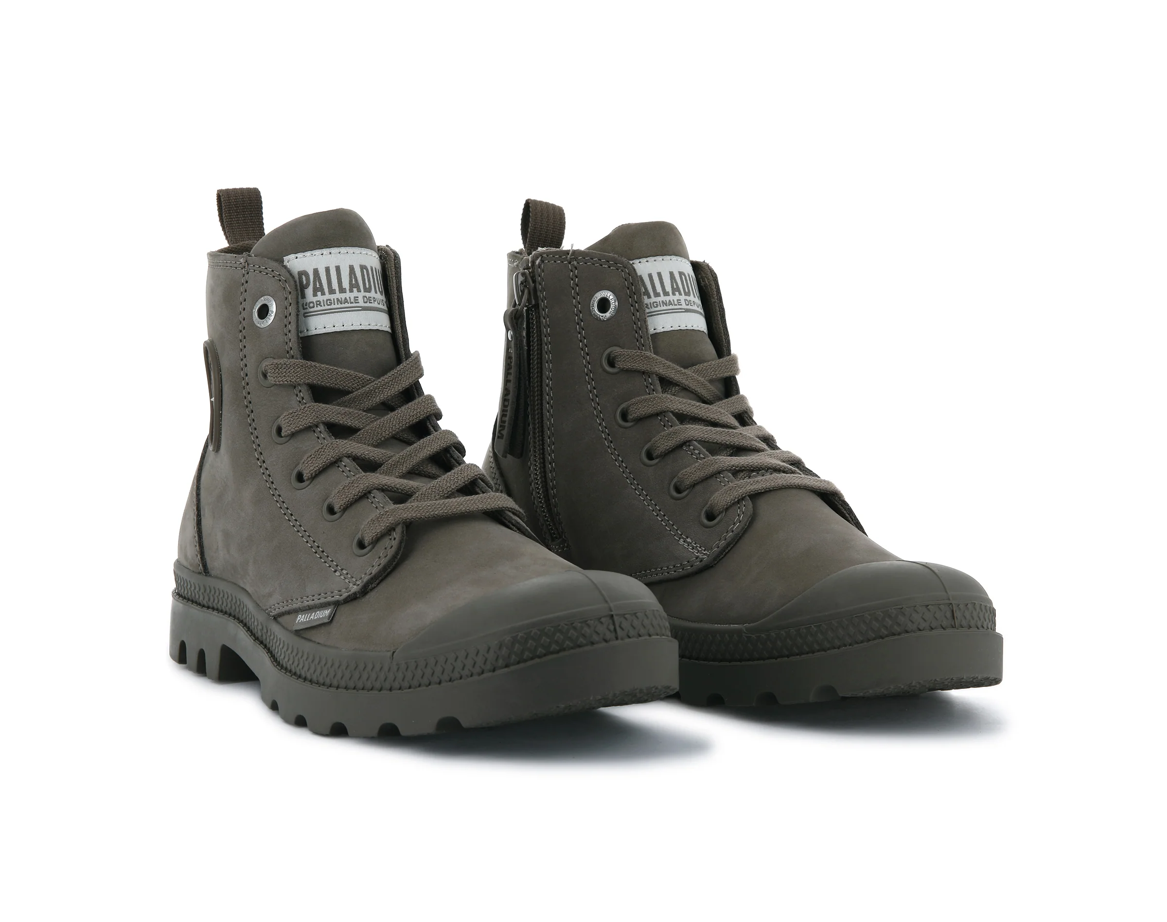 96440-256-M | PAMPA HI ZIP NUBUCK | TAUPE - Image 6