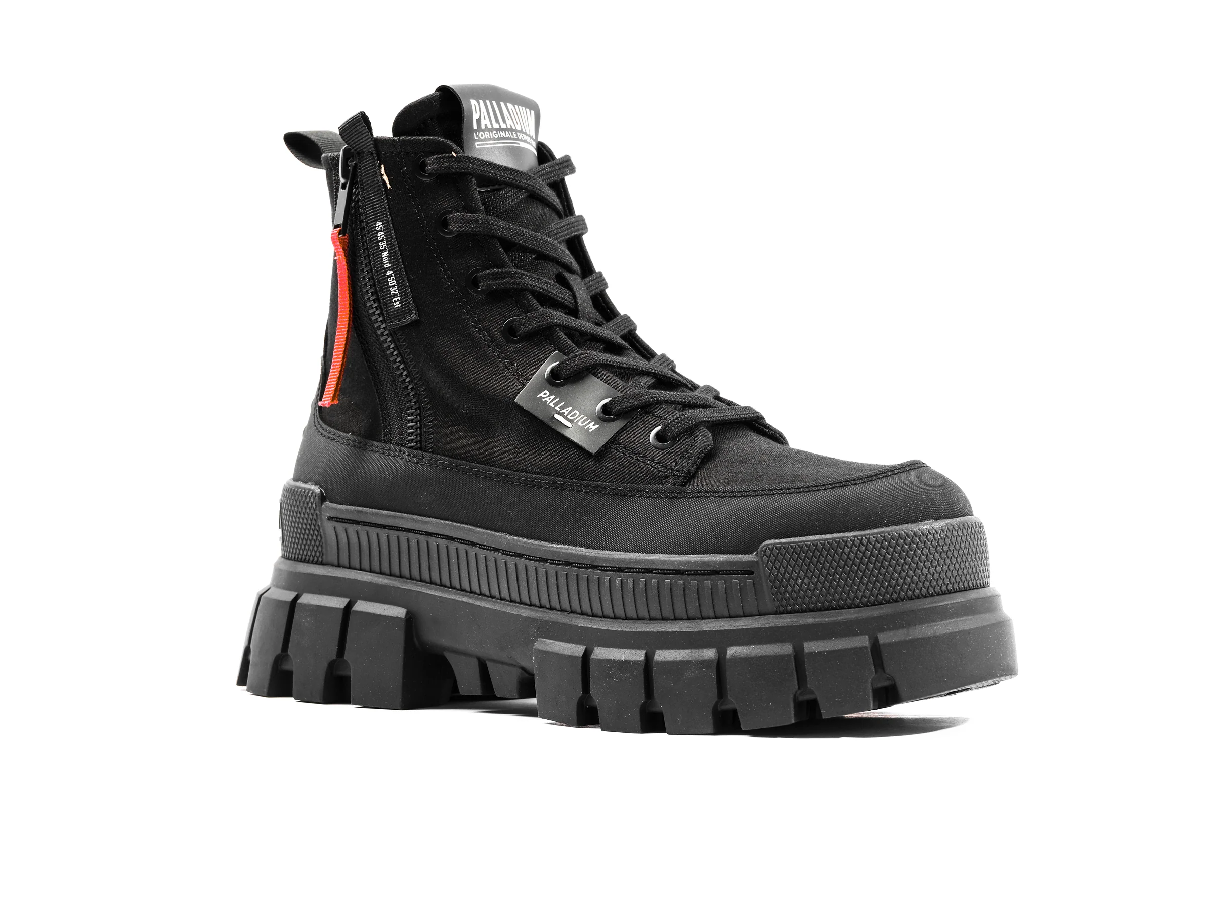 98860-008-M | REVOLT BOOT ZIP TX | BLACK - Image 2
