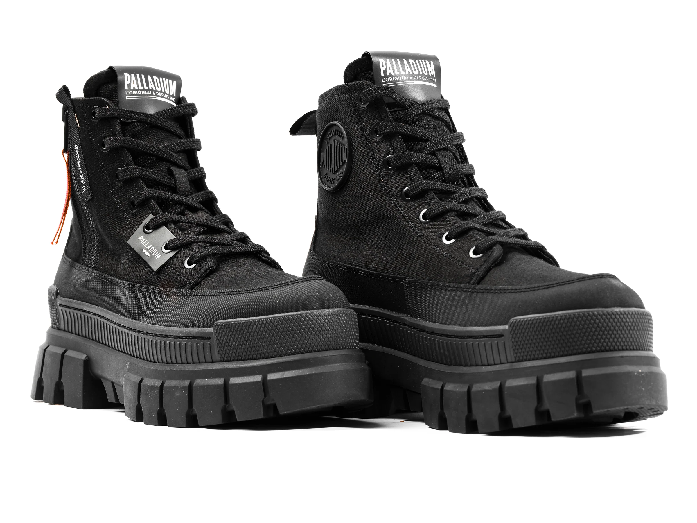 98860-008-M | REVOLT BOOT ZIP TX | BLACK - Image 6