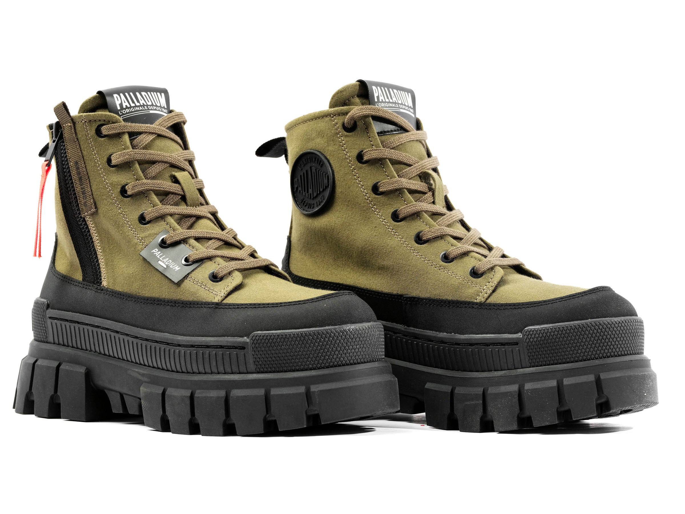 98860-325-M | REVOLT BOOT ZIP TX | OLIVE NIGHT - Image 6